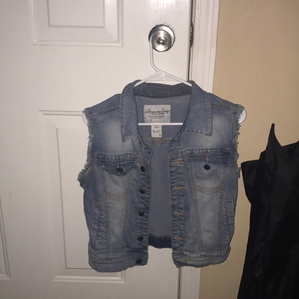 Denim vest